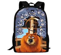 Grizzy & the Lemming_s Sac à dos pour ordinateur portable, cartable, étudiant, voyage, école, Comme indiqué sur la photo, taille unique