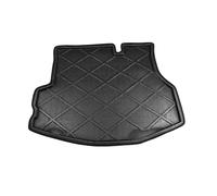 GRJQRKHZ Tapis de coffre de voiture pour F&ord Fiesta Sedan 2009-2017 - Tapis de coffre arrière de voiture - Tapis de coffre de voiture