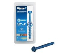 GRK Tapcon 11420 Lot de 10 chevilles à béton 1,27 x 10,2 cm