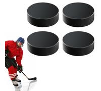 GRKB Hockey 4 Packs de palets de Hockey sur Glace Palet en Caoutchouc pour compétition de Hockey sur Glace