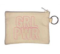 GRL PWR Girl Power Porte-clés 3D Beige