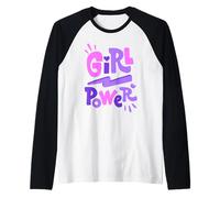GRL PWR/Pouvoir Fille Manche Raglan