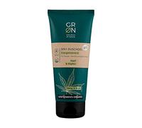 GRN[Green] Cosmétiques Bio 3 en 1 Nettoyant pour le Corps Énergisant - Chanvre Biologique et Houblon Biologique - pour les Peaux Exigeantes, 200 ML