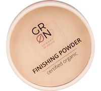 Poudre de Finition Cosmétique Biologique GRN[Green] Frêne Blanc - Poudre Compacte à Effet Mat - Texture Légère, Minéraux Naturels - Végétalien - sans Talc - 9 G