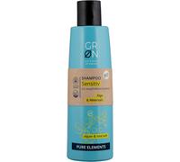 Grnshades Of Nature [Green] Shampooing Cosmétique Bio Sensitive - Sel De Mer Et Alga - Cuir Chevelu Sensible - Vegan, 250 Ml[Z2439]