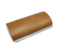 Grobo Racloir à dents de scie en bois massif de 12,8cm pour chevaux outil efficace pour le pansage des chevaux et le nettoyage du bétail. Élimine la saleté, la poussière, les taches de sueur