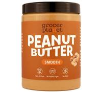 Grocer Planet - Beurre de Cacahuète Protéiné Sans Sucre (1Kg) | Naturel
