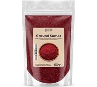 Grocer Planet - Sumac (150g) | Épice moulue | Vegan Friendly | Sans OGM | Idéal pour assaisonner le poisson et la viande | Excellent pour garnir le houmous et les salades
