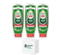 GroceriesRus Fairy Liquid Max Power Original Lot de 6 flacons de 640 ml pour éliminer les taches tenaces.
