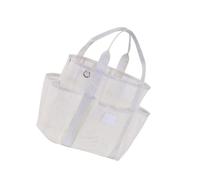 Grocery Bag Beach Toy Storage Large Capacity Sand Fashion Vacation Swimming for Holiday Large Capacity Handbag Sand Picnic Handheld Swimming