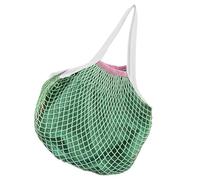 Grocery Mesh Bags, Net Shoulder Tote, Stretch Material, Washable Lining, Large Capacity Organizer, Reusable Carryall for Vegetable, Fruit, Farmers Market, Daily Shopping 28,74 x 18,9 x 0,39 in