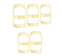 GROCKSTR 5 PCS Attelle de Doigt de DéClenchement, Soutien et Protection pour L'Arthrite, Redressage des Doigts, Attelle de Doigt Maillet