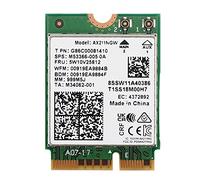 GROCKSTR AX211NGW WiFi 6E M.2 Key E CNVio2 Carte RéSeau Double Bande 2,4 Ghz/5 Ghz Adaptateur Bluetooth 5.2 802.11Ac