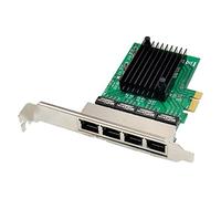 GROCKSTR Pci-E X1 Carte réseau Gigabit 4 ports Ethernet Rtl8111F