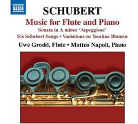 GRODD NAPOLI - SCHUBERT FLUTE PIANO MUSIC - CD - E4z