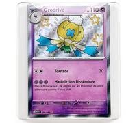 Grodrive 156/091 Chromatique Secrète - Ultraboost X Écarlate et Violet 4.5 - Destinées de Paldea Coffret de 10 Cartes Pokémon Françaises