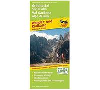 Grödnertal, Seiser Alm / Val Gardena, Alpe Di Siusi Wander- Und Radkarte 1 : 35 000