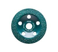 GRÖNE Meule Boisseau en Acier - ne Surchauffe Pas - Utilisation Universelle - Très Durable - Revêtement Diamant - 125x22,23x20 mm