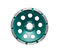 GRÖNE Meule Boisseau Monosegment en Acier - ne Surchauffe Pas - Utilisation Universelle - Très Durable - Différents Degrés de Dureté - 189x22,23 mm