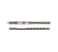 GRÖNE SDS Max Foret à Percussion - Quatre cannelures - Flexible et Solide - Compatible avec marteaux perforateur SDS Max - Pour Béton Armé - 600x22mm