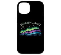 Groenland Aurore boréale Nuuk Arctic Aurora Scène Vacances Coque pour iPhone 13
