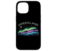 Groenland Aurore boréale Nuuk Arctic Aurora Scène Vacances Coque pour iPhone 15