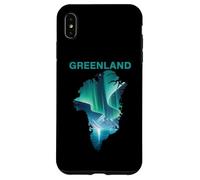 Groenland Aurore boréale Nuuk Arctic Aurora Scène Vacances Coque pour iPhone XS Max