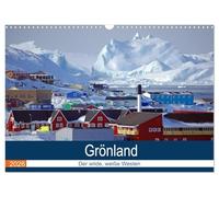 Grönland - Der wilde, weiße Westen (Wandkalender 2026 DIN A3 quer), CALVENDO Monatskalender: Eine winterliche Reise durch einige der spektakulärtsten Plätze Westgrönlands