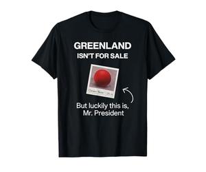 Groenland n'est Pas à Vendre mais heureusement C'est Le Nez de Clown T-Shirt
