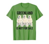 Groenland n'est Pas à Vendre Ours Polaire Groenland Danemark T-Shirt