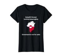 Groenland n'est Pas à Vendre T-Shirt Graphique avec Valeur