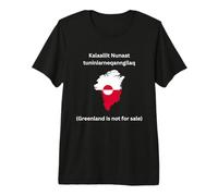 Groenland n'est Pas à Vendre T-Shirt Haut de Gamme