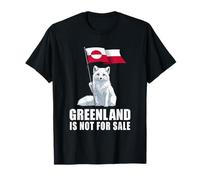 Groenland Pas à Vendre Drapeau Groenland Fox Groenlanders T-Shirt