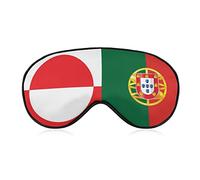 Groenland Portugal Drapeau Sommeil Masque Pour Les Yeux Doux Sommeil Couverture Les Yeux Bandés Masque De Sommeil Couverture pour Sommeil Voyage