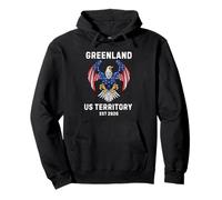 Groenland USA Achat du 51e Aigle Patriotique d'État Est 2026 Sweat à Capuche