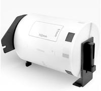 GROF - 1 rouleau d'étiquettes DK-11240 51 mm x 102 mm - 600 étiquettes d'expédition compatibles avec Brother QL-1050 QL-1060N QL-1100 - Étiquettes individuelles autocollantes pour expédition, entrepôt