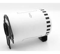 GROF - 1 rouleau d'étiquettes sans fin DK-22246 compatibles avec Brother - 103 mm x 30,48 m, rouleau de papier autocollant pour série QL QL-500 QL-700 QL-800, idéal pour les étiquettes d'expédition