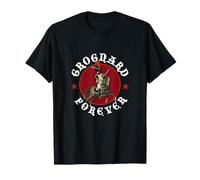 Grognard Forever Plateau de Jeu de rôle Rouge T-Shirt