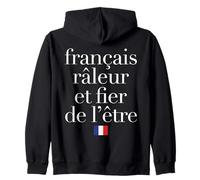 Grognon Humour Râleur Français Fier De L'Être Sweat à Capuche
