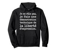 Grognon Humour Râleur Liberté D'Expression Sweat à Capuche