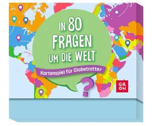 Groh in 80 Fragen um Die Welt - Kartenspiel für Globetrotter