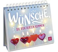 Groh Verlag Wünsche, die von Herzen kommen: Aufsteller im Mini-Format mi (Poche)