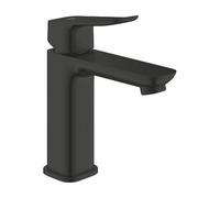 GROHE Mitigeur de lavabo Dice M – Monocommande, bonde clic-clac, QuickTool inclus, noir mat