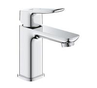 GROHE Mitigeur monocommande lavabo Dice – Bonde clic-clac, QuickTool, Économie d'eau – Chrome