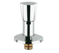 Grohe partie supérieure DN20 pour encastrement Ventile 11514000 poignée triangulaire bleu/rouge 3/4" chromé
