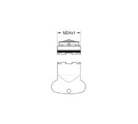 GROHE 13926000 7822457 Mousseur de baignoire Chromé