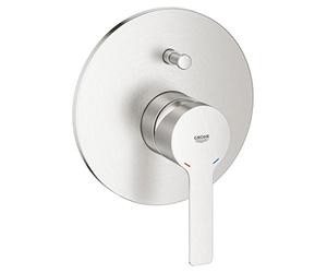 GROHE 19297DC1 Lineare Façade pour mitigeur monocommande 2 sorties, Supersteel