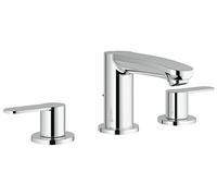 Grohe 20208002 Eurostyle Cosmopolitan mélangeur Lavabo 3 trous (Import Allemagne), Argent, S