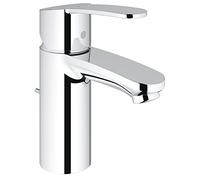 Grohe Eurostyle mitigeur lavabo 2337420E Cosmopolitan, chromé , SilkMove® ES, les déchets