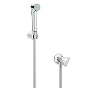 Grohe Tempesta -F Trigger Spray 30 douchette à main 26357000 avec support de douchette et robinet d'arrêt, 1500 mm, chromé